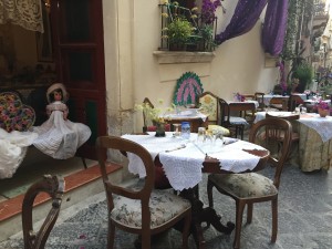 Eines von ca. 450 Restaurants in Syrakus